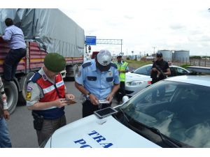 Aksaray'da "Türkiye Trafik Güvenliği Uygulaması"