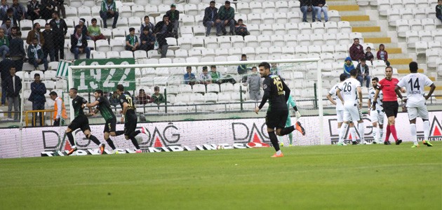 Konyaspor'dan evinde farklı mağlubiyet