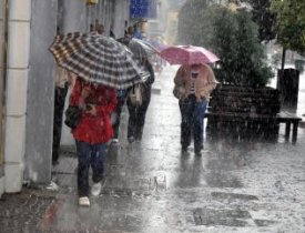 Meteorolojiden kuvvetli sağanak ve dolu uyarısı