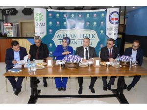 Meram halk toplantıları sürüyor