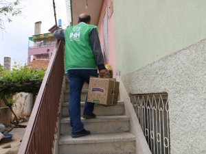 Konya İHH Ilgın’da Ramazan kumanyası dağıttı
