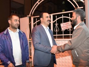 Başkan Altay teravih buluşmaları geleneğini sürdürüyor