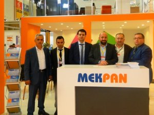 Mekpan, yapı fuarında ürünlerini tanıttı