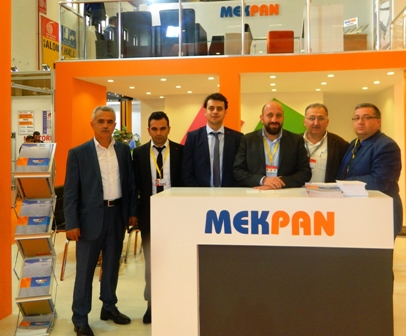 Mekpan, yapı fuarında ürünlerini tanıttı