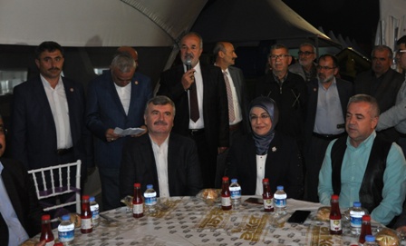 Muhtarlar iftarda buluştu