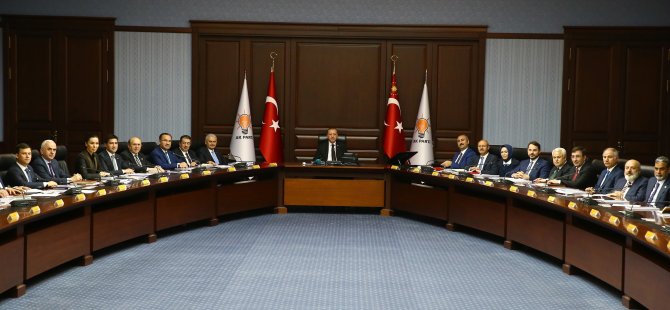AK Parti MYK toplantısı sona erdi