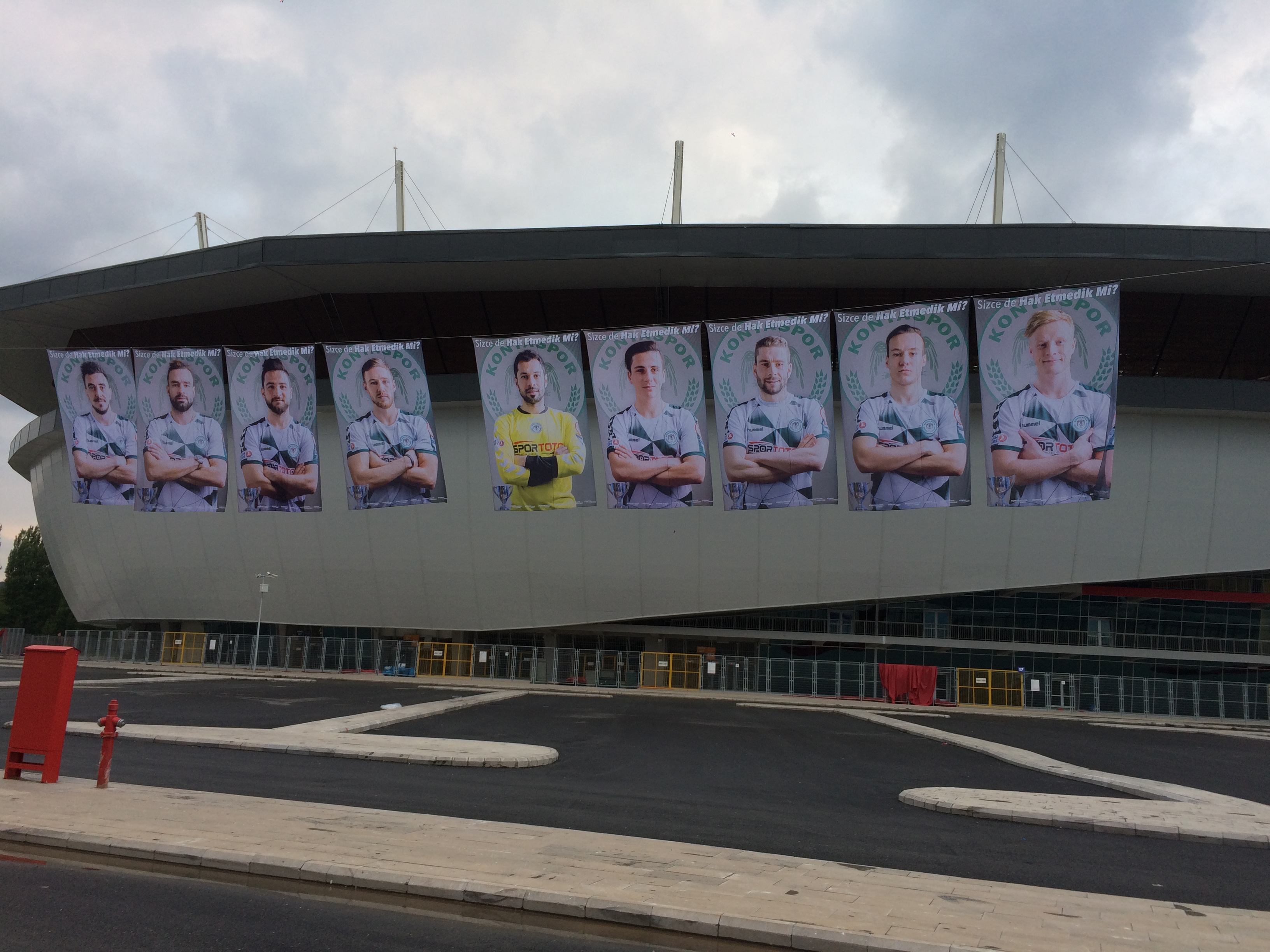 Eskişehir Stadında Konyaspor rüzgarı