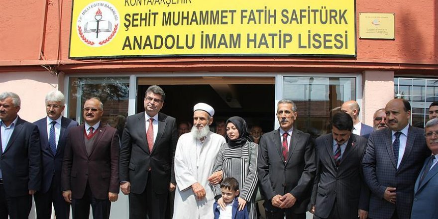 Şehit kaymakam Safitürk'ün adı Konya'da bir okulda yaşatılacak