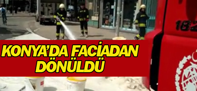 Konya'da faciadan dönüldü