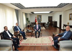 İmam Hatip Okulları Platformu'ndan Vali Tapsız'a ziyaret