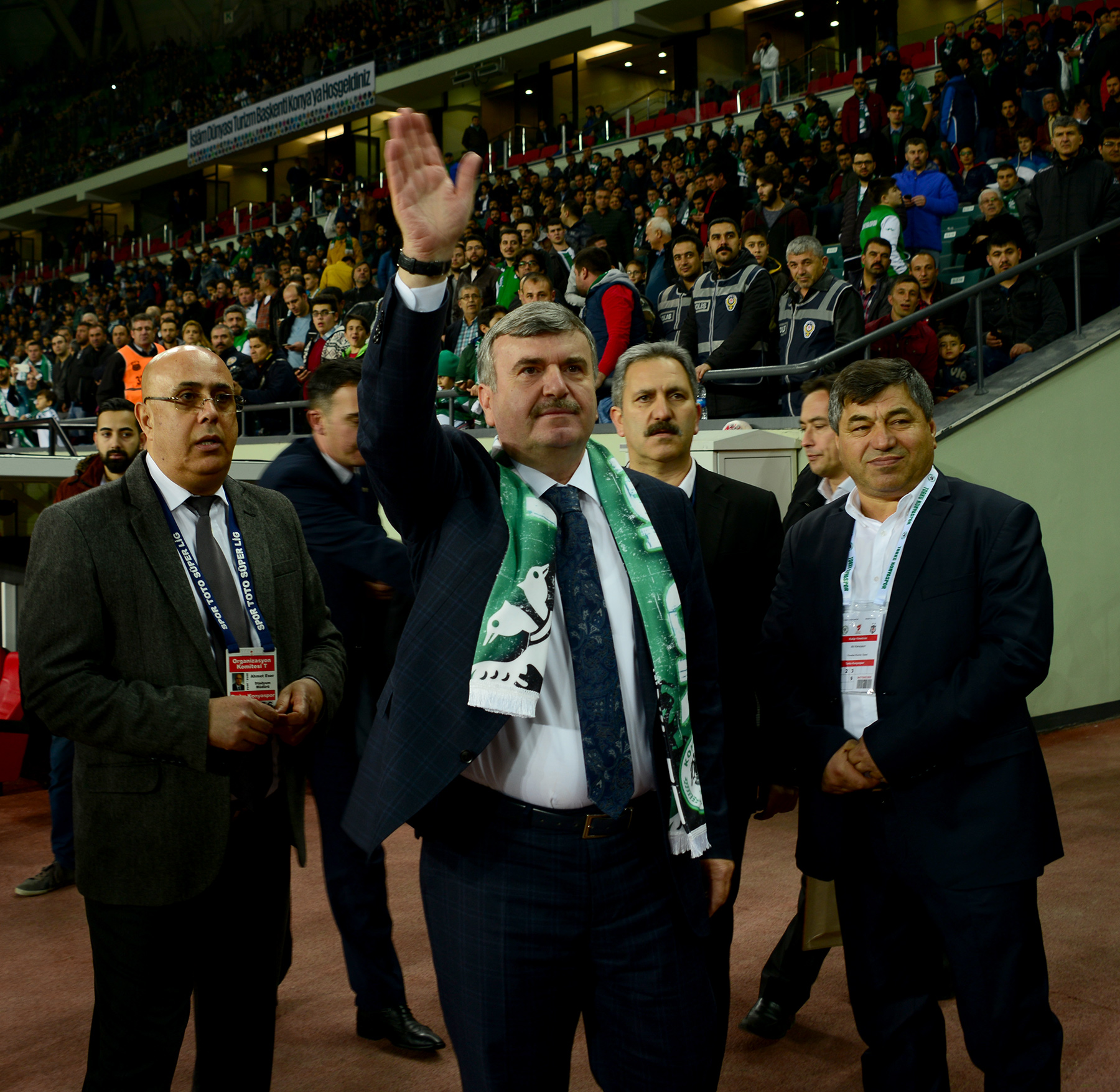 Başkan Akyürek'ten Konyaspor'a kutlama