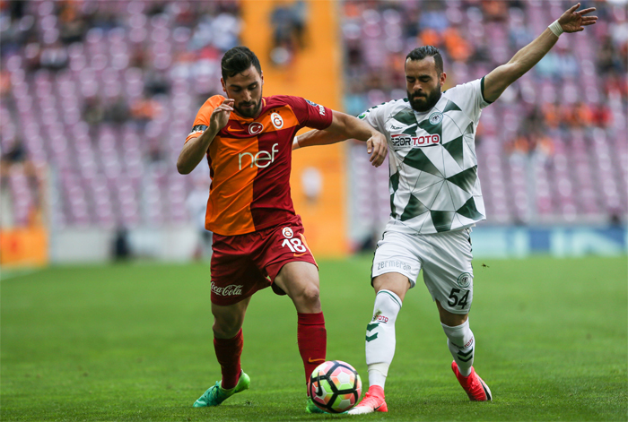 KONYASPOR GALATASARAY'A 2-1 MAĞLUP OLDU