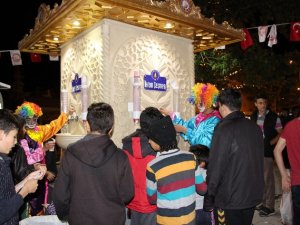 İkram çeşmesinden kışın çorba, yazın şerbet akacak