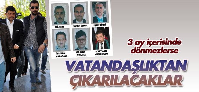 İşte  vatandaşlıktan çıkarılacak Konyalılar