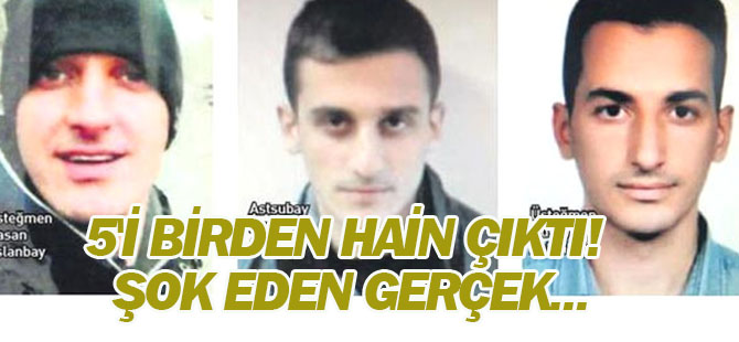 5'i birden hain çıktı! Şok eden gerçek...