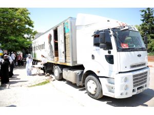 LÖSEV'in "İyilikler Tırı" Kırıkkale'ye ulaştı