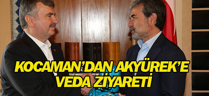 Aykut Kocaman’dan Başkan Akyürek’e Veda Ziyareti