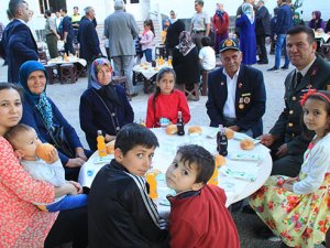 Bozkır'da şehit ve gazi ailelerine iftar yemeği