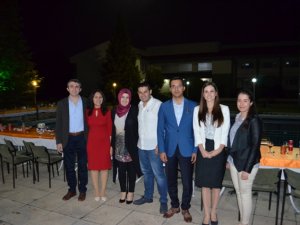 Ilgın'da tayini çıkan hakimlere veda yemeği