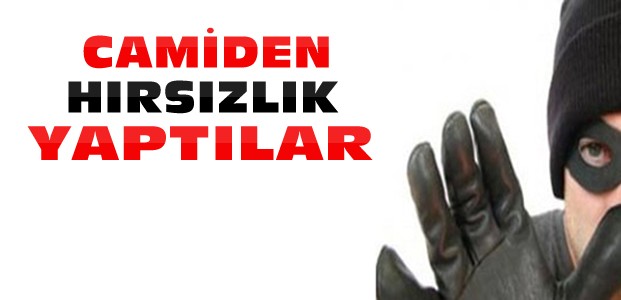 Konya'da camiden hırsızlık