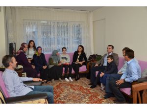 Kaymakam Yıldız'dan şehit ailesine ziyaret