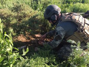 Teröristlerin helikopterlere saldırı düzeneği imha edildi