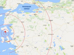 Son Dakika! Ege'de 6,2 Büyüklüğünde Deprem