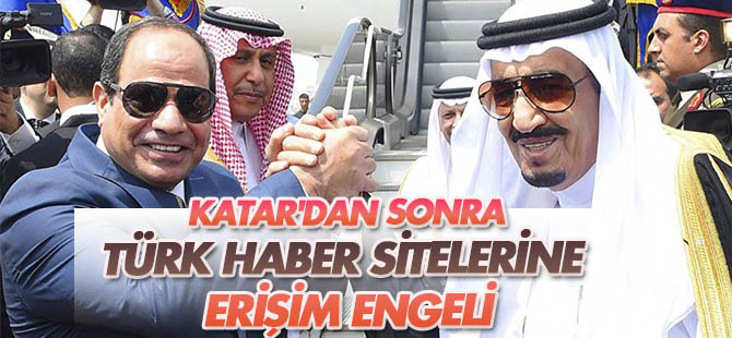 Mısır'dan Türk haber sitelerine erişim engeli