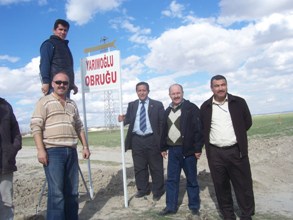 Tarla sahibi obruğa ismini verdi