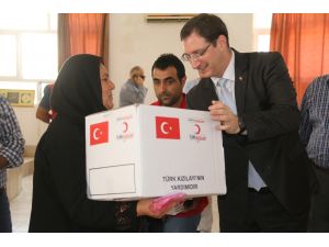 Türk Kızılayı'ndan Kerkük'te gıda yardımı