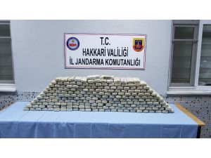 Hakkari'de uyuşturucu operasyonu