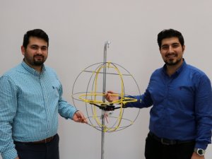Küre kafes ile "drone"lar artık daha güvende