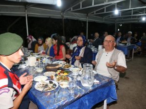 Halkapınar'da şehit ve gazi yakınları iftarda buluştu