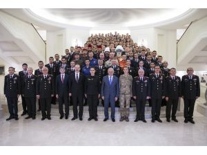Yıldırım Jandarma Genel Komutanlığı heyetini kabul etti