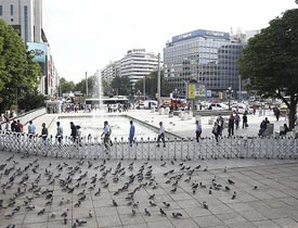 CHP yürüyüşü Ankara'da yol kapattı