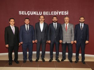 TÜMSİAD Konya Şubesinden Başkan Altay’a ziyaret
