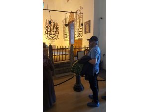 Mustafa Reşit Akçay Mevlana Türbesi’ni ziyaret etti