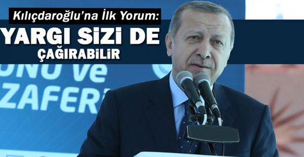 Cumhurbaşkanı Erdoğan'dan Kılıçdaroğlu yorumu