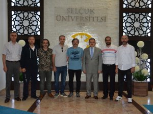 Akçay'dan Rektöre Şahin'e ziyaret