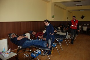 Beyşehir'de kan bağışı