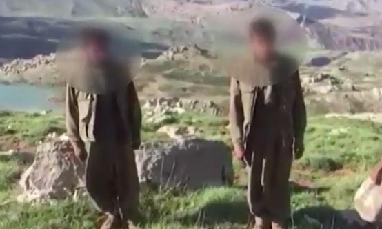 Siirt'te 6 PKK'lı terörist böyle teslim oldu TIKLA&İZLE