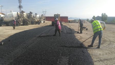 Aktaş Ve Değirmenci Mahallelerinde Asfalt Çalışması