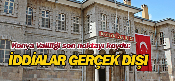 VALİLİK NOKTAYI KOYDU