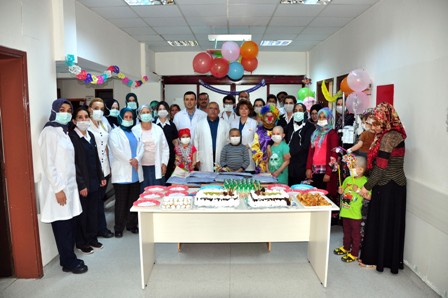 Meram Tıp Fakültesi’nde çocuklar bayramı erken yaşadı