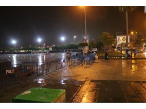 Hatay'da "seccadeni al gel" programına yağış engeli