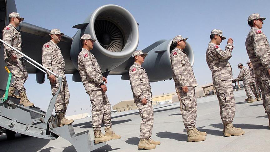 2.Grup Türk askerleri de Katar'a ulaştı