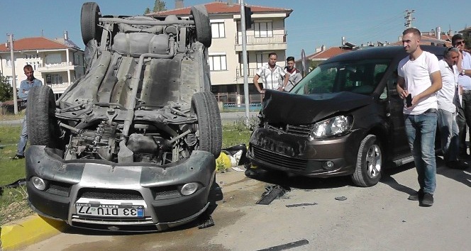 Kulu’da trafik kazası: 4 yaralı