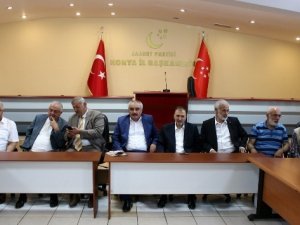 Saadet Partisi Bayramlaştı