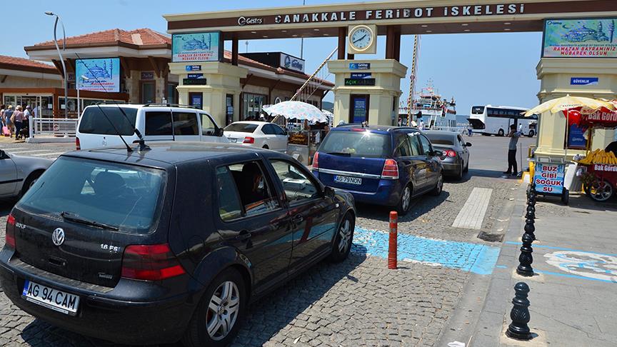 Tatilciler dönüş yolunda