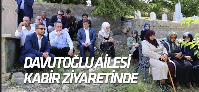 Ahmet Davutoğlu Hadim ve Taşkent’i ziyaret etti